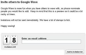 google_wave_invite.jpg大小: 23.09 K尺寸: 300 x 194浏览: 100 次点击打开新窗口浏览全图